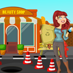 Games4King Escape From Beauty Shop Walkthrough